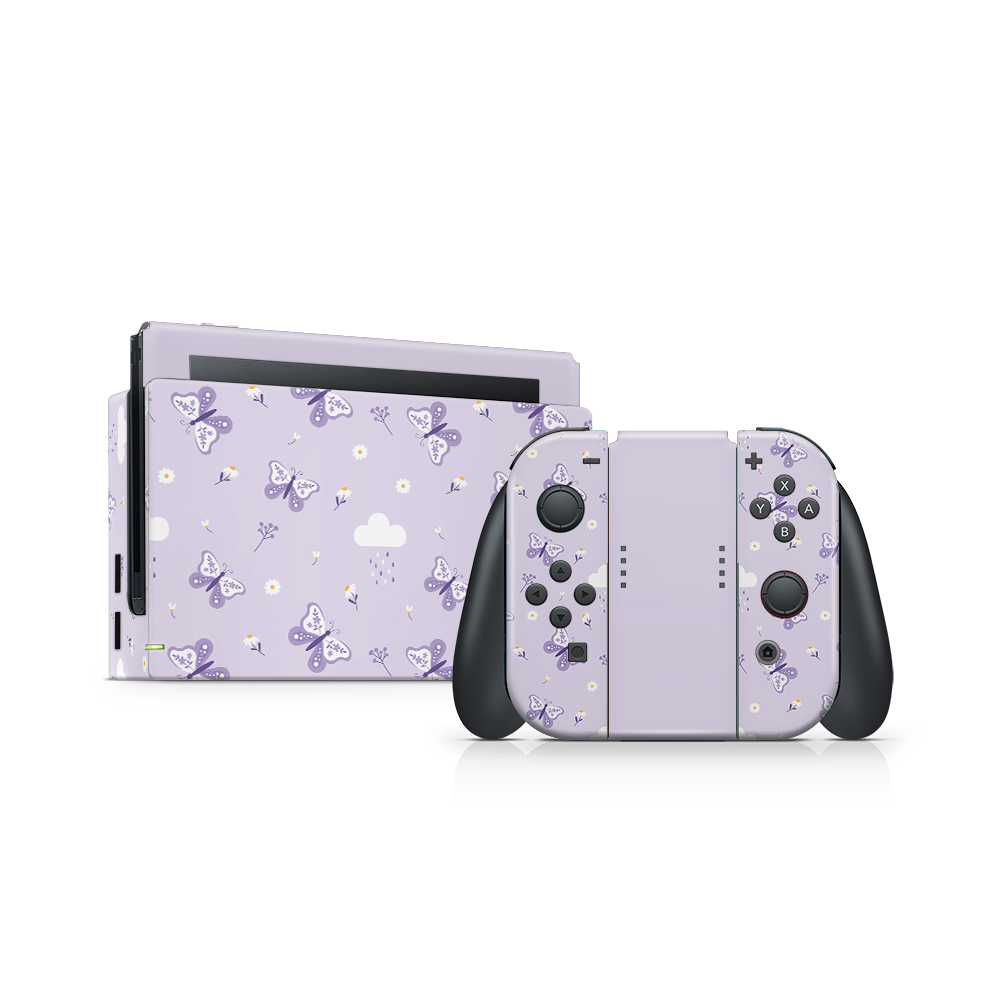 Butterfly Dreams Nintendo Switch Decal Skin