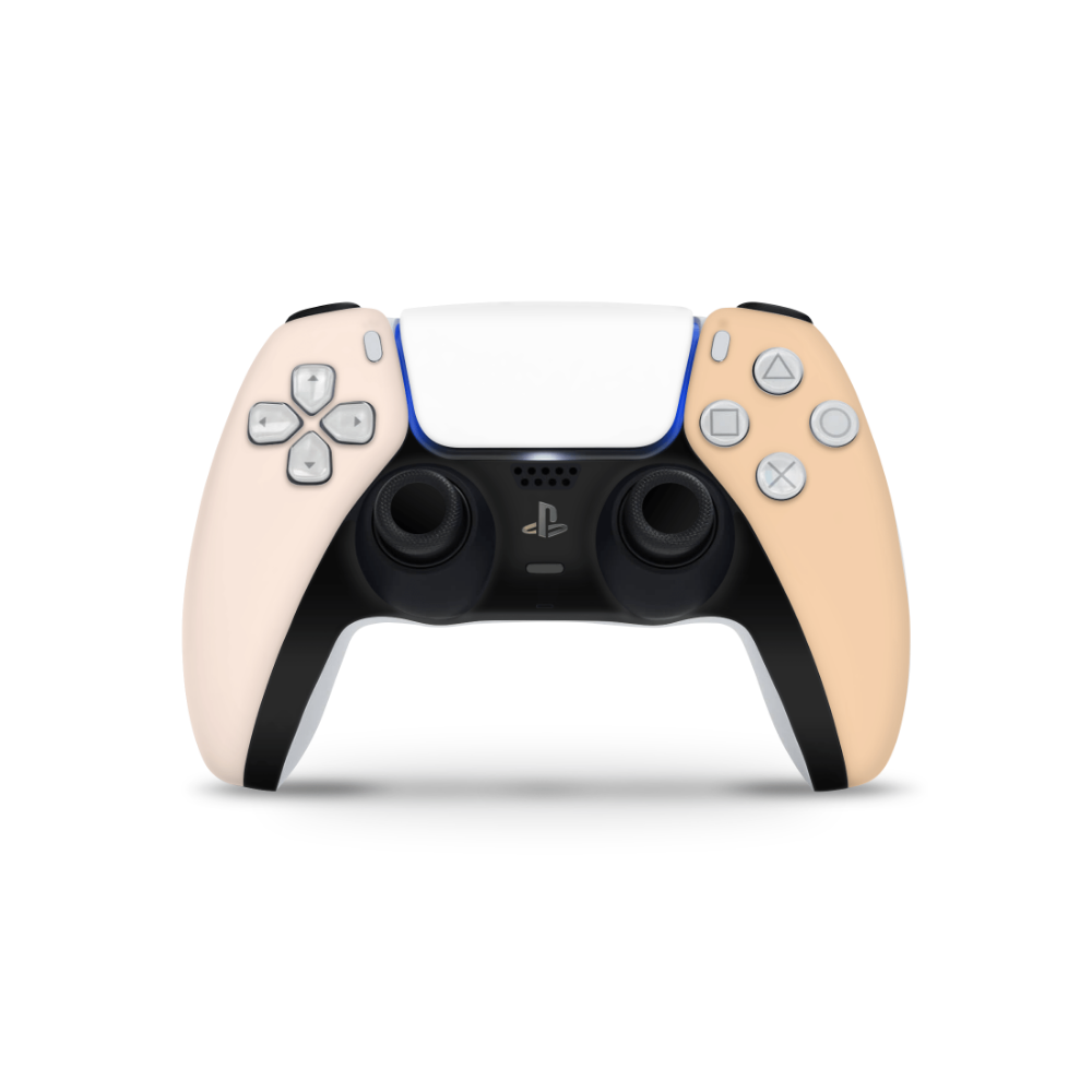 Creme Beige PS5 Controller Decal Skin
