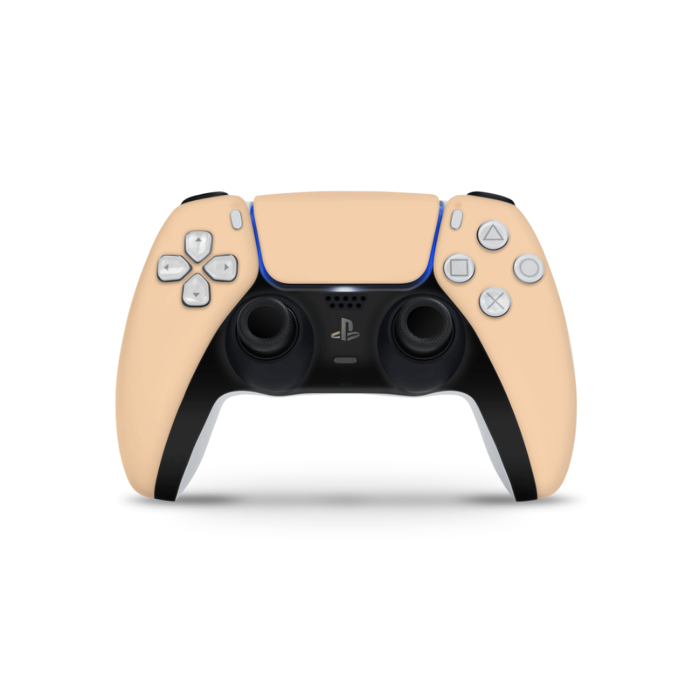 Creme Orange PS5 Controller Decal Skin