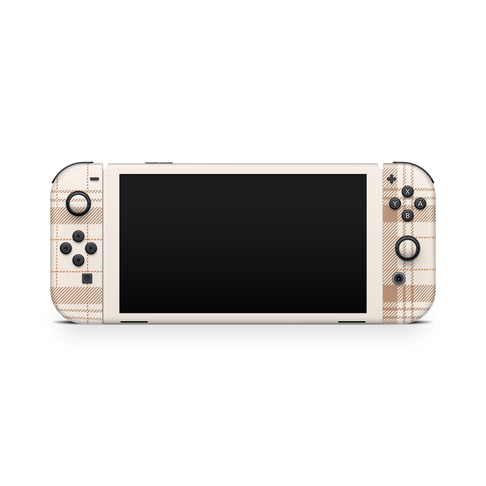 Cocoa Linens Nintendo Switch OLED Decal Skin