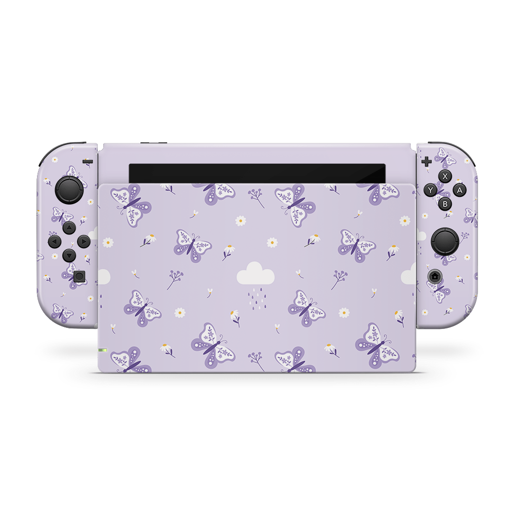 Butterfly Dreams Nintendo Switch Decal Skin