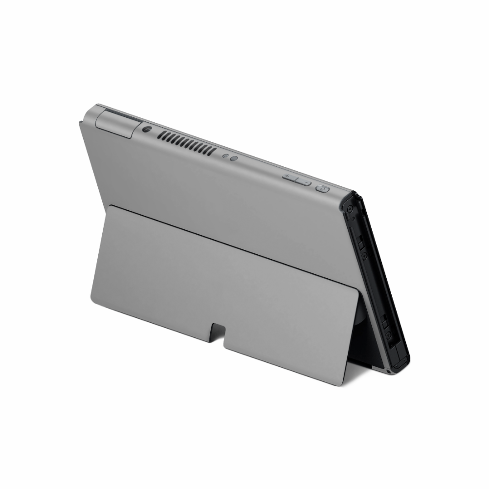 Balanced Grey Nintendo Switch OLED Decal Skin