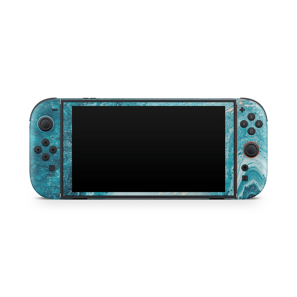 Aqua Beach Nintendo Switch 2 Decal Skin