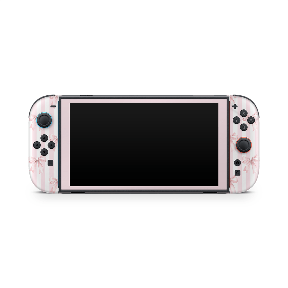 Blush Bows Nintendo Switch 2 Decal Skin