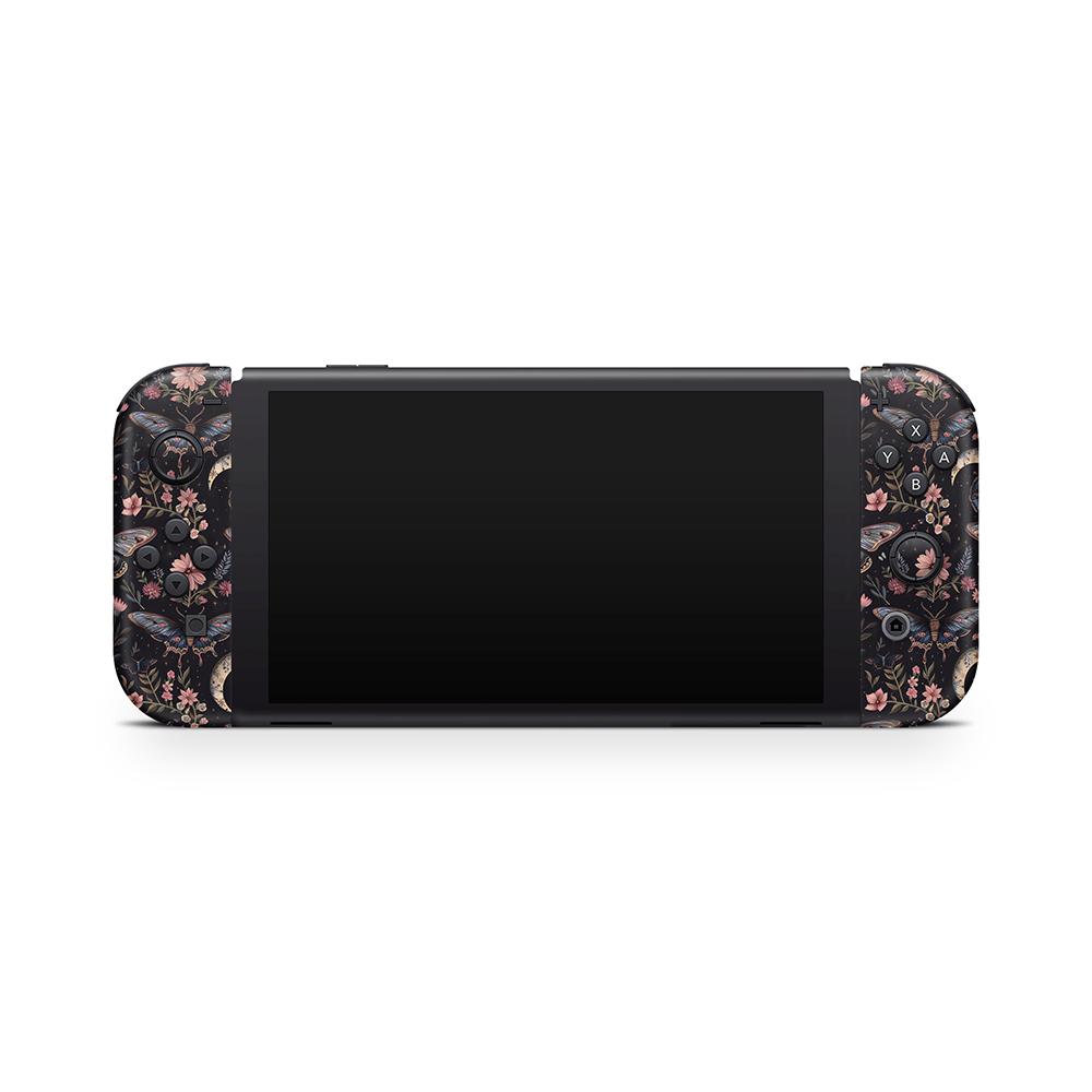 Boho Botanical Nintendo Switch OLED Decal Skin