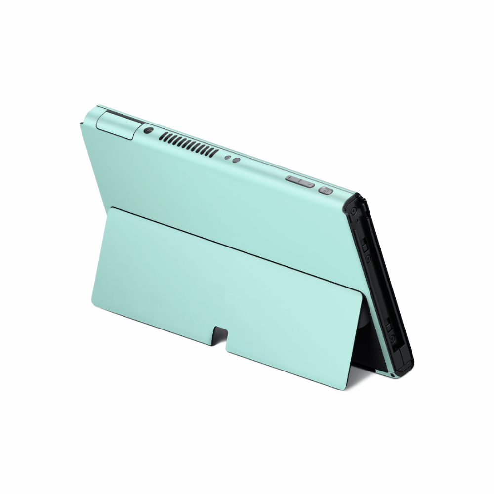 Cool Mint Nintendo Switch OLED Decal Skin