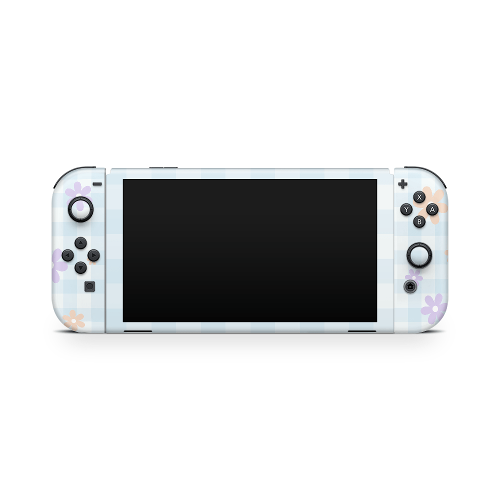 Calm Meadows Nintendo Switch OLED Decal Skin
