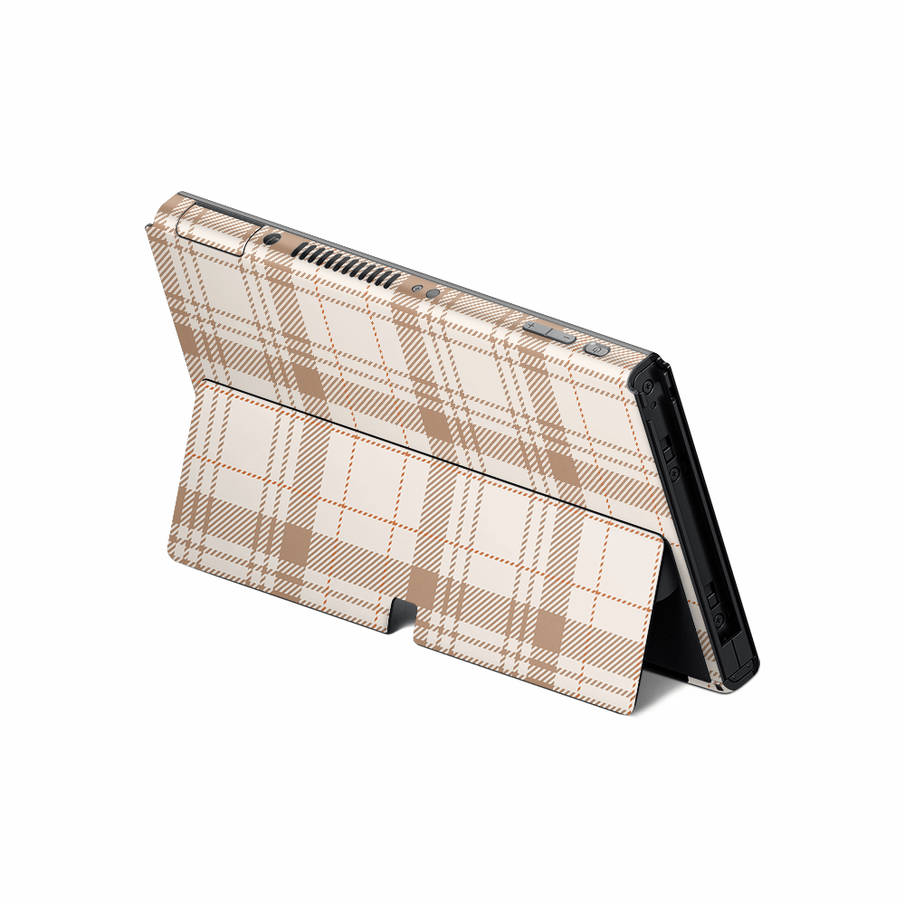 Cocoa Linens Nintendo Switch OLED Decal Skin
