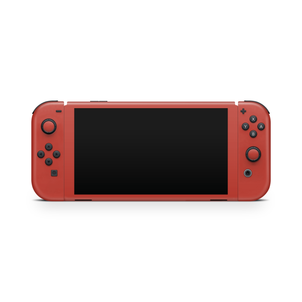 Cherry Red Nintendo Switch OLED Decal Skin