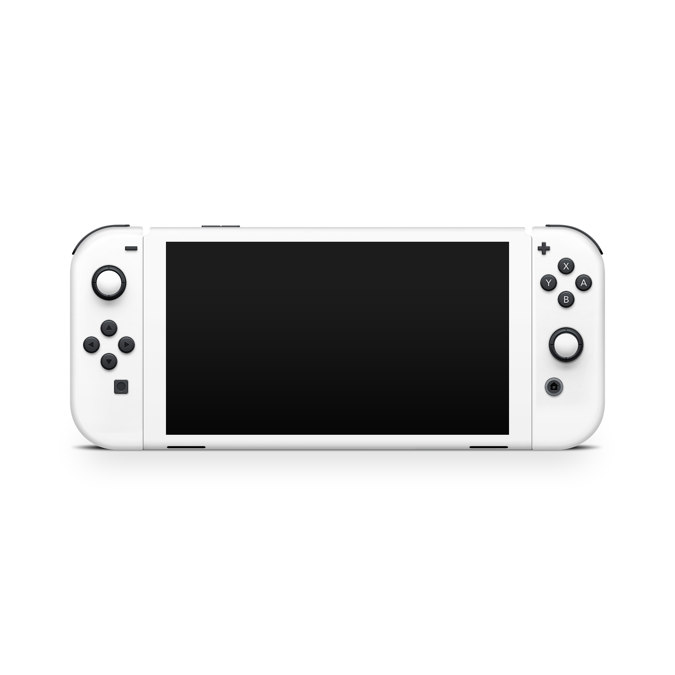 Crisp White Nintendo Switch OLED Decal Skin