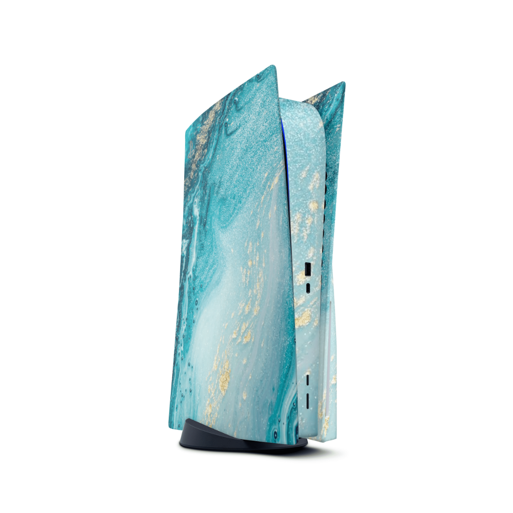 Aqua Beach PS5 Decal Skins