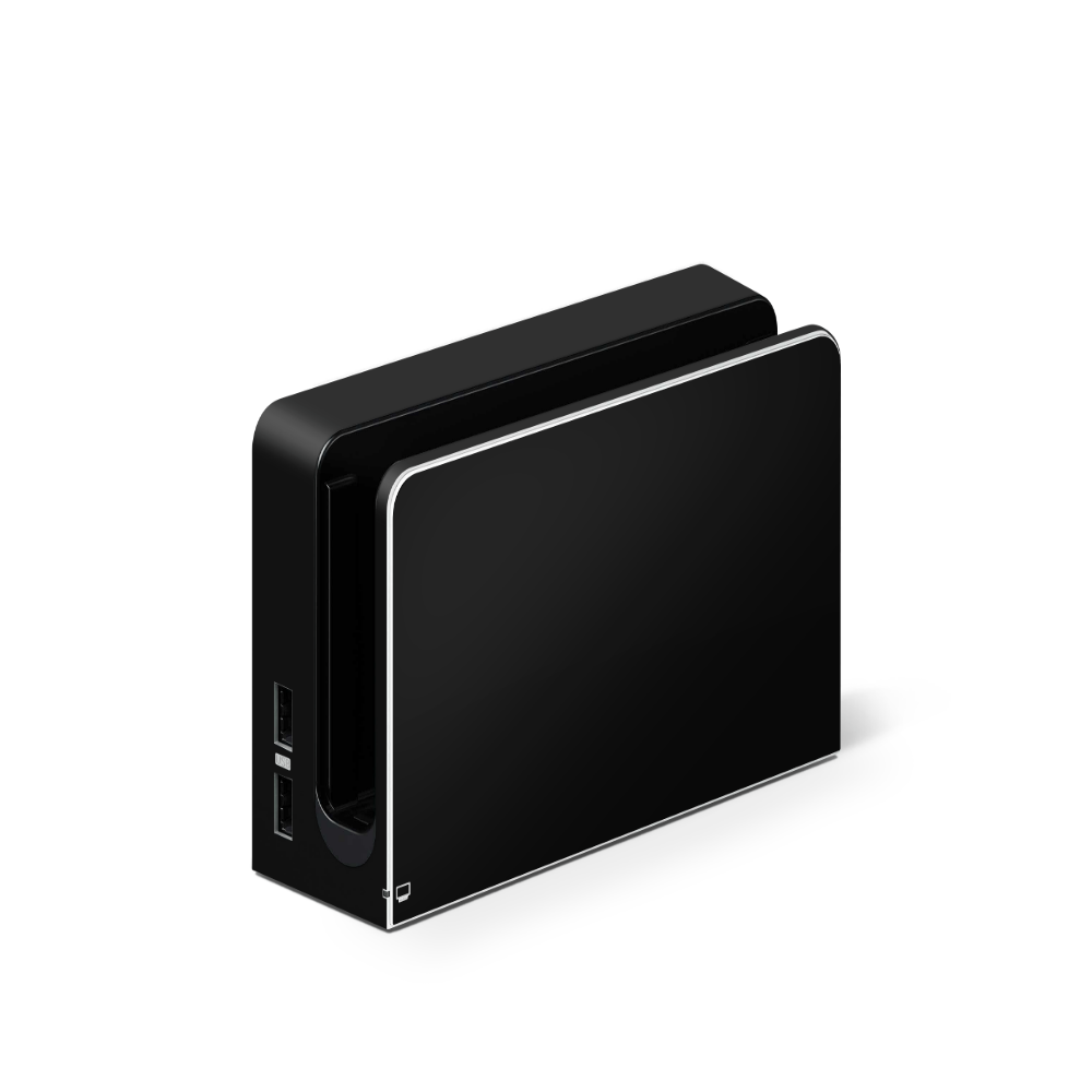 Blackout Nintendo Switch OLED Decal Skin