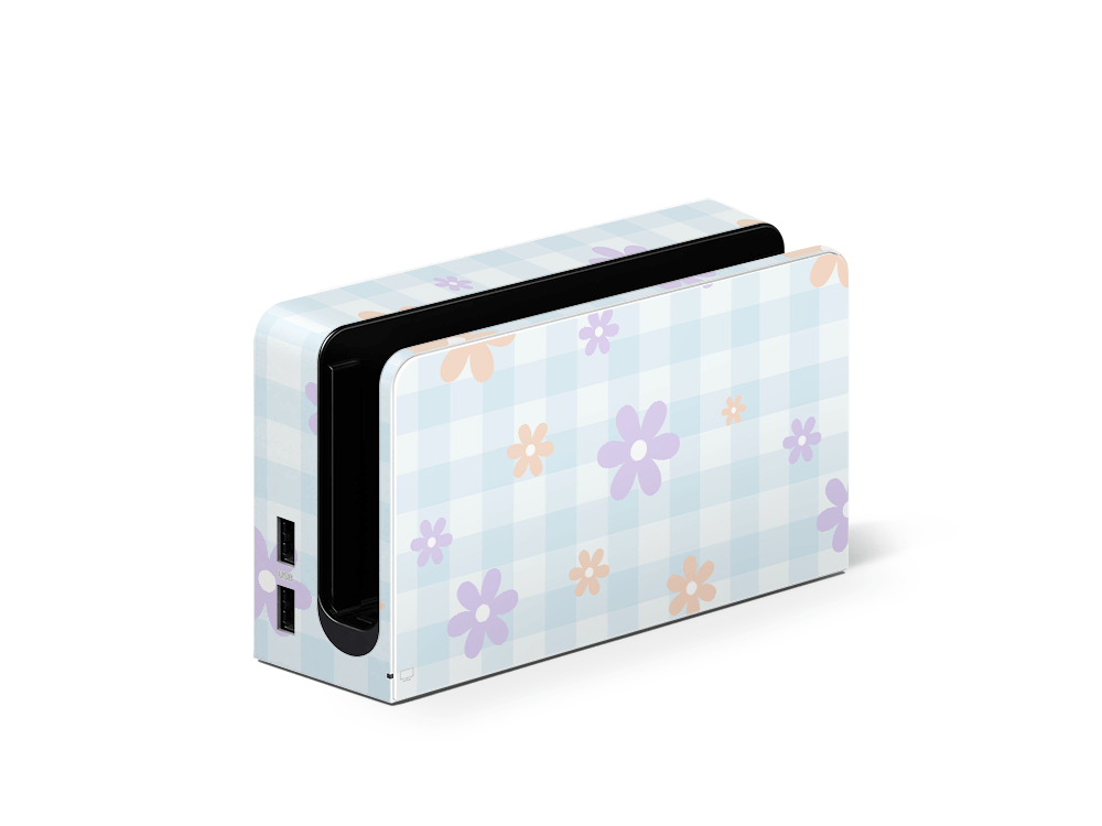 Calm Meadows Nintendo Switch OLED Decal Skin