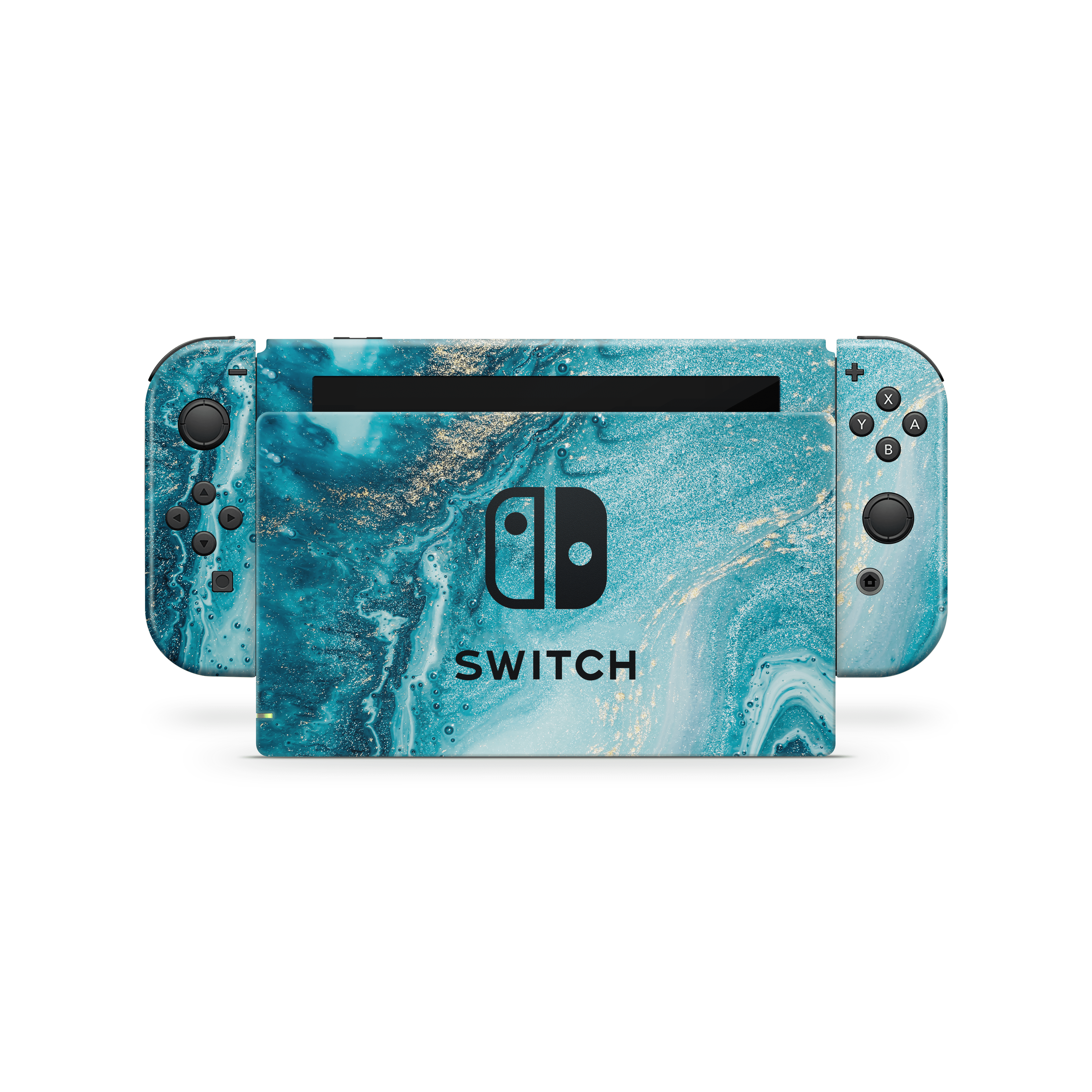 Aqua Beach Nintendo Switch Decal Skin