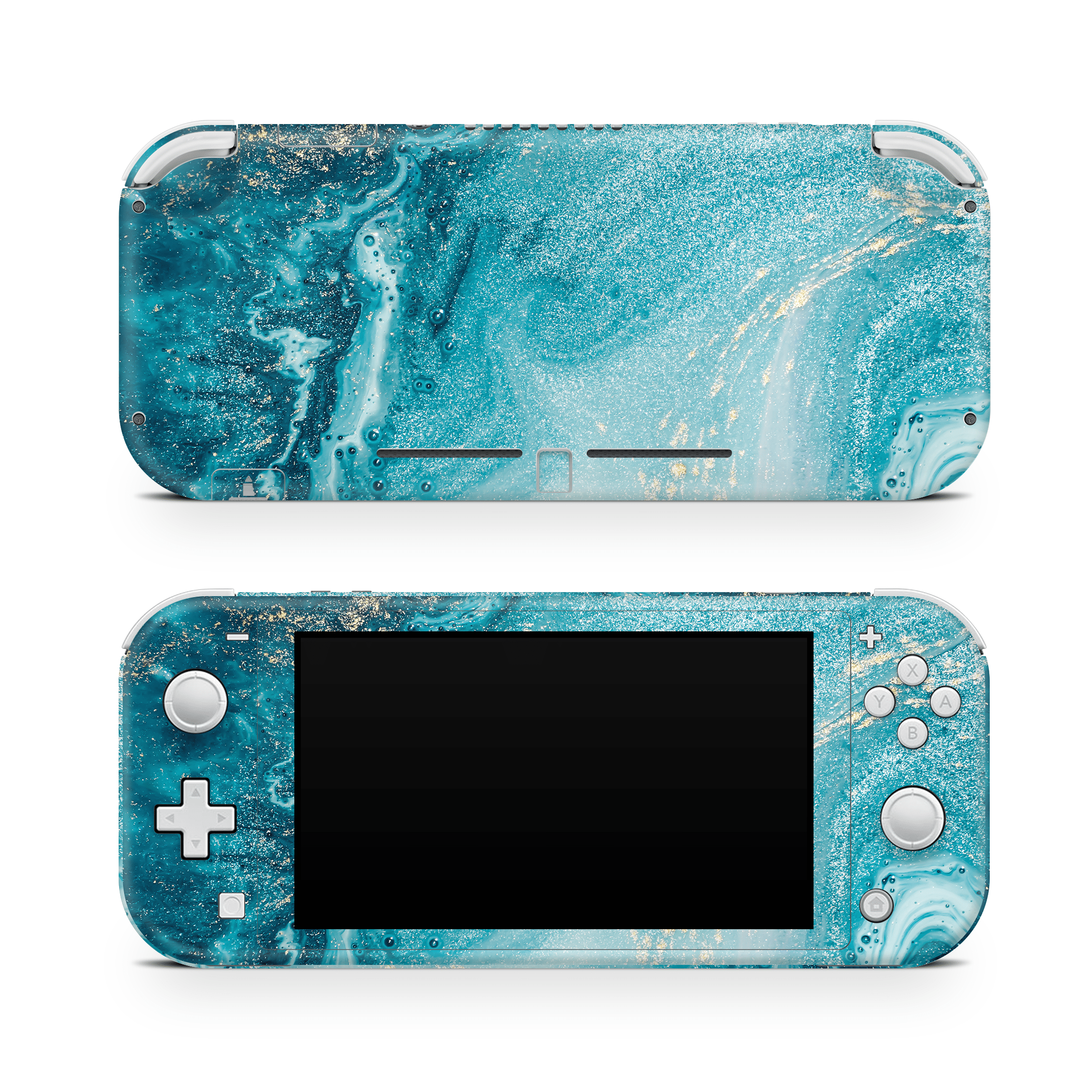 Aqua Beach Nintendo Switch Lite Decal Skin