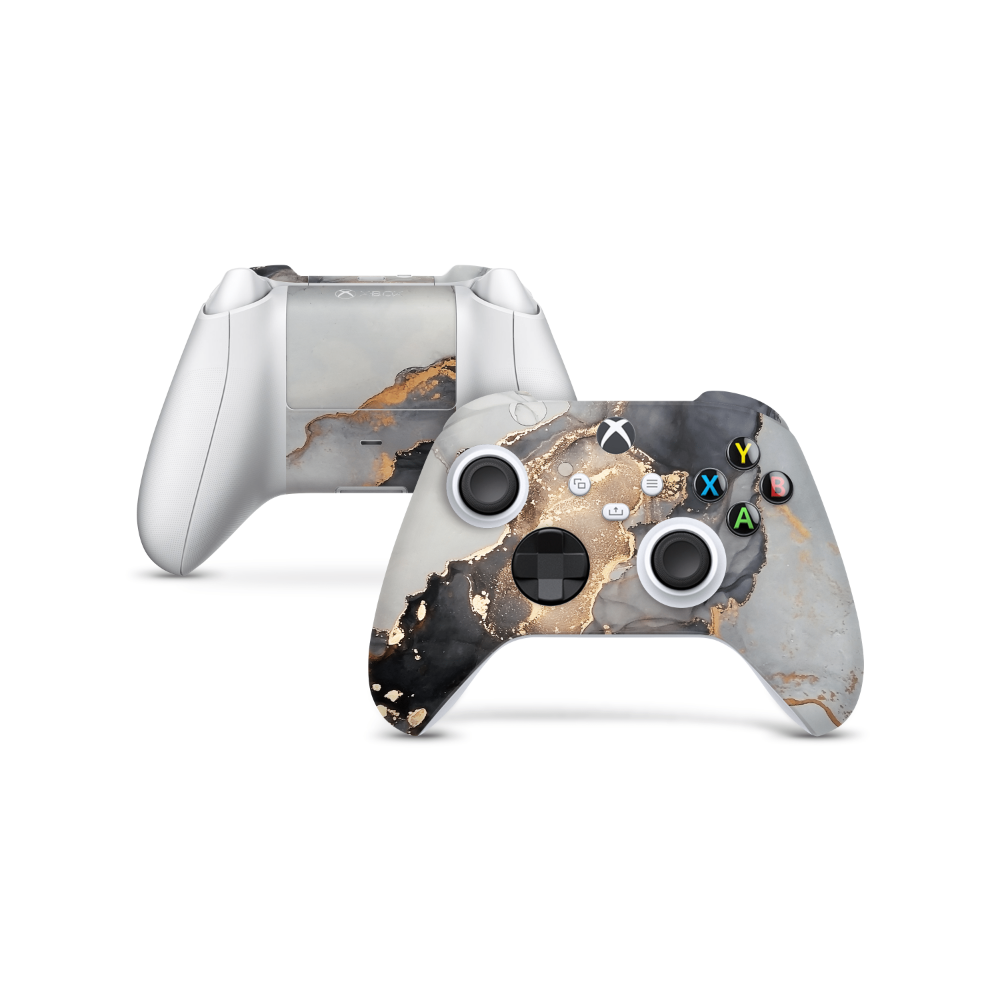 Black Marble Xbox Series S Decal Skin