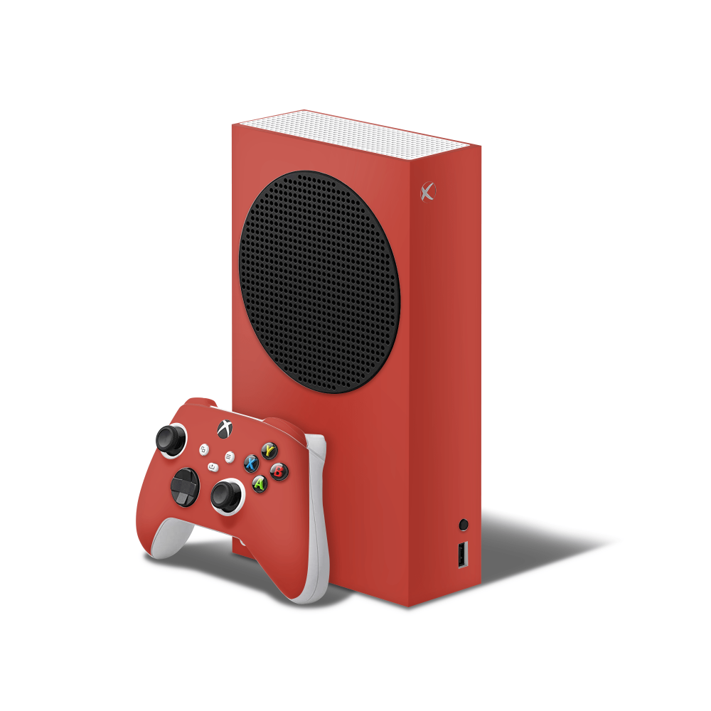 Cherry Red Xbox Series S Decal Skin