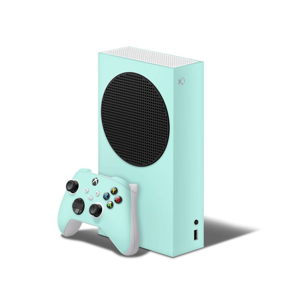 Cool Mint Xbox Series S Decal Skin