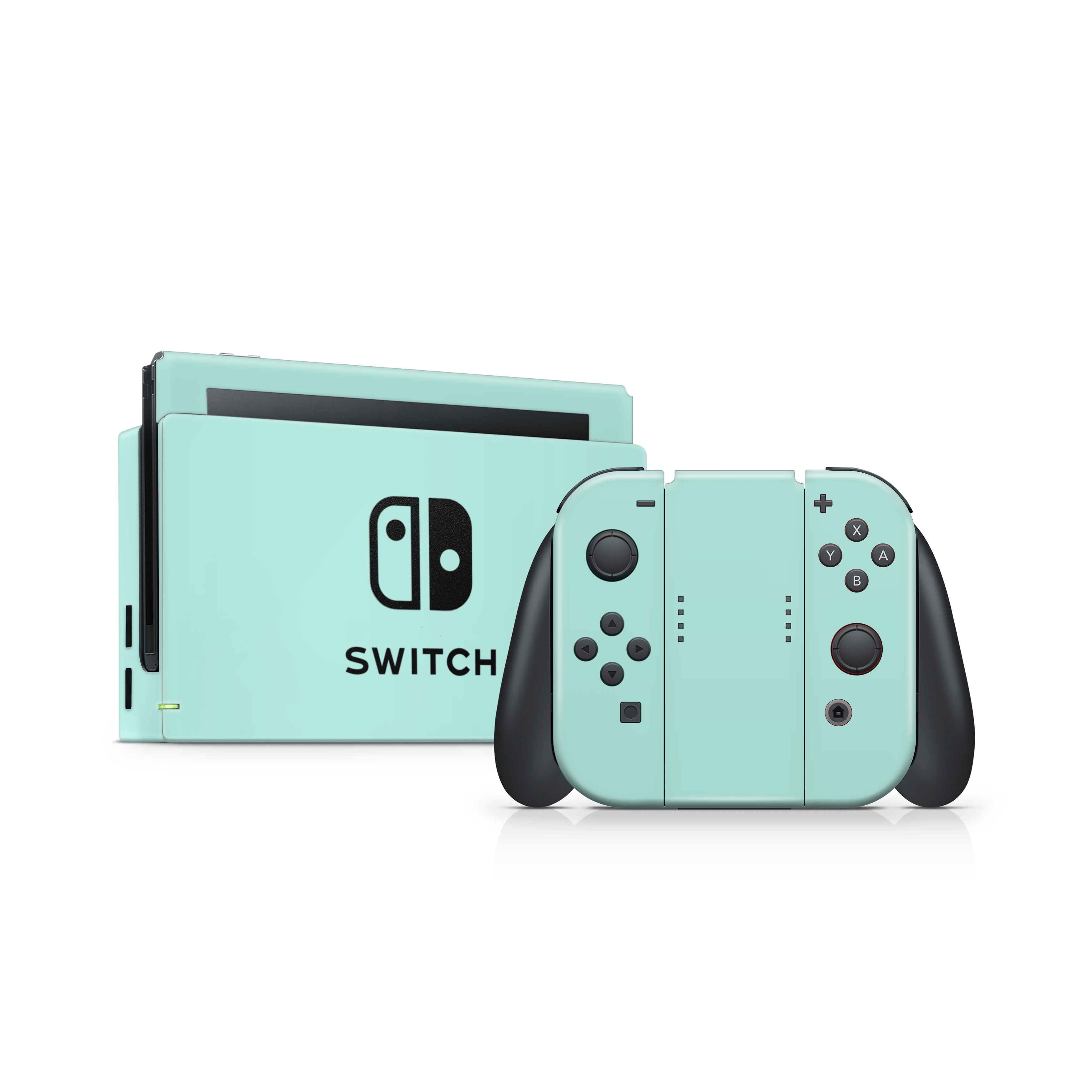 Cool Mint Nintendo Switch Decal Skin