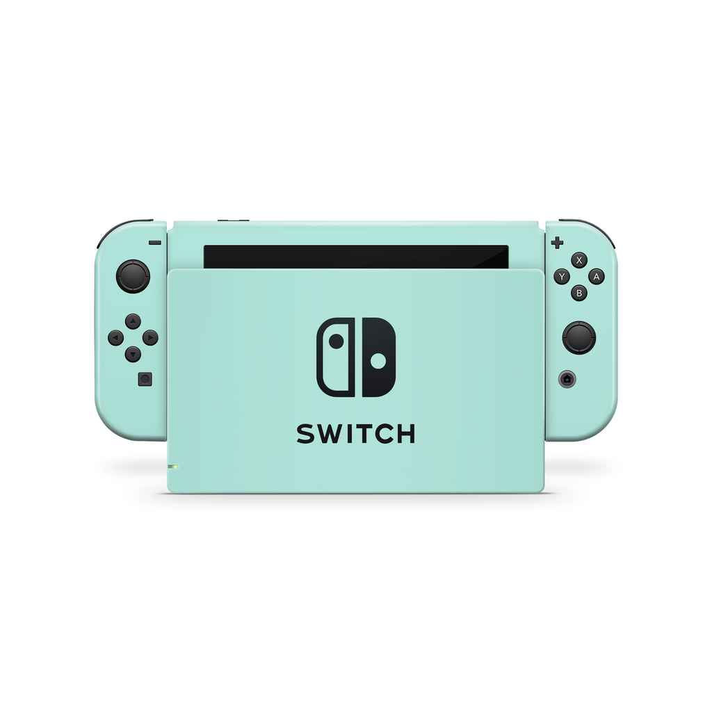 Cool Mint Nintendo Switch Decal Skin