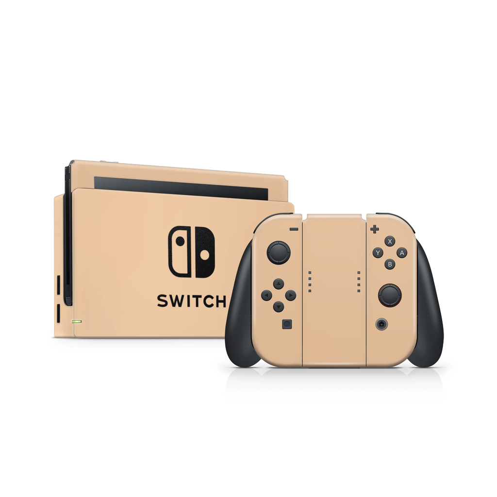 Creme Orange Nintendo Switch Decal Skin