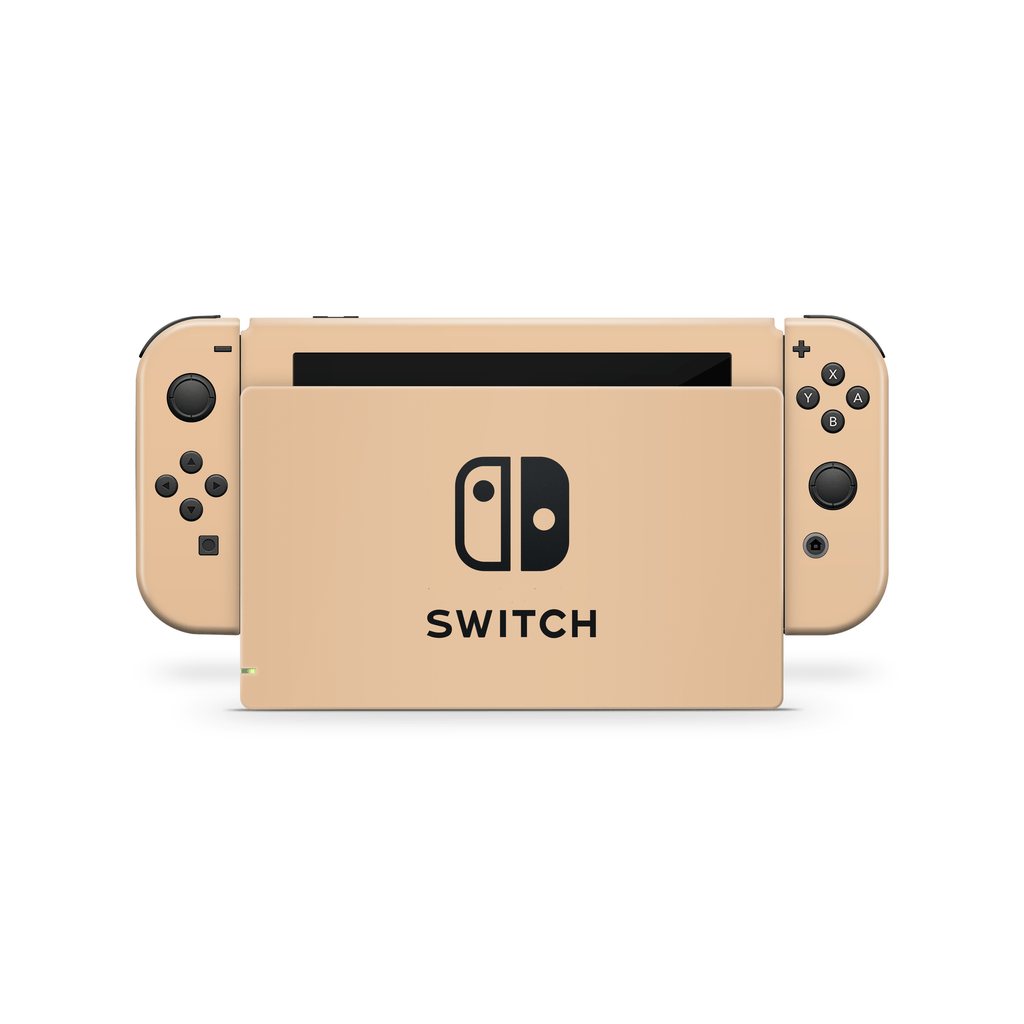 Creme Orange Nintendo Switch Decal Skin