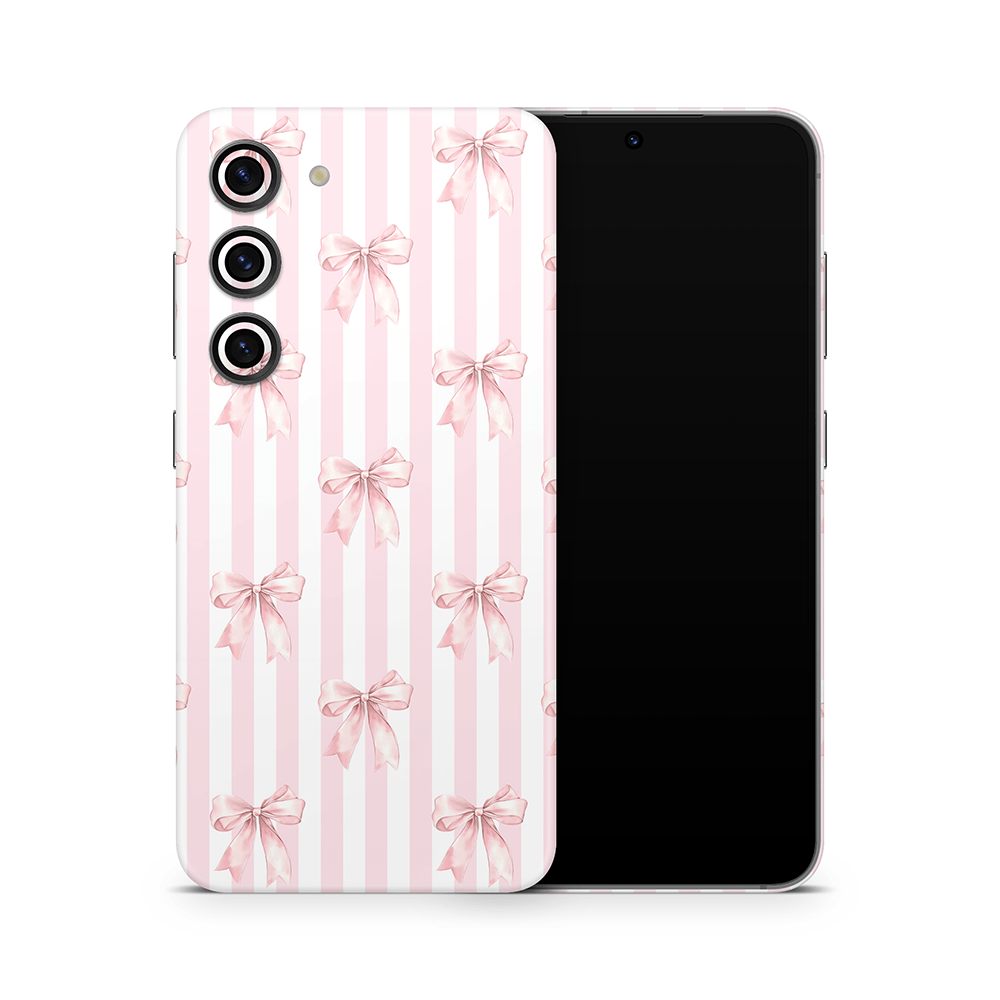 Blush Bows Samsung Galaxy S Decal Skins