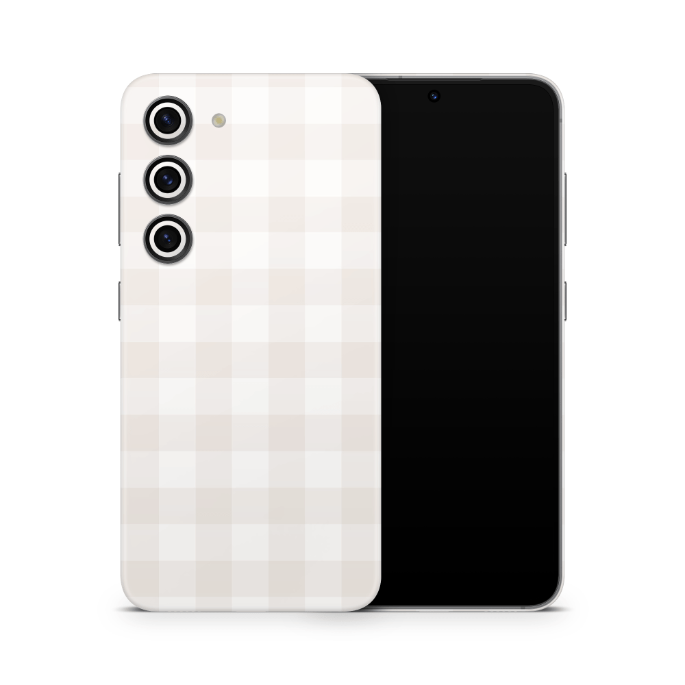 Beige Linen Samsung Galaxy S Decal Skins