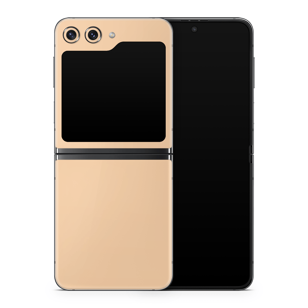 Creme Orange Samsung Galaxy Z Flip / Fold Decal Skins