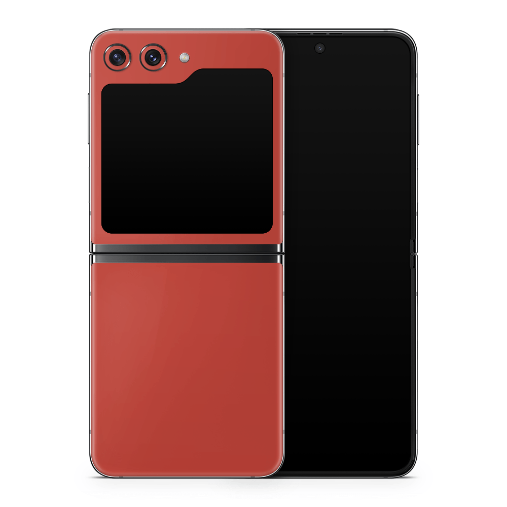 Cherry Red Samsung Galaxy Z Flip / Fold Decal Skins