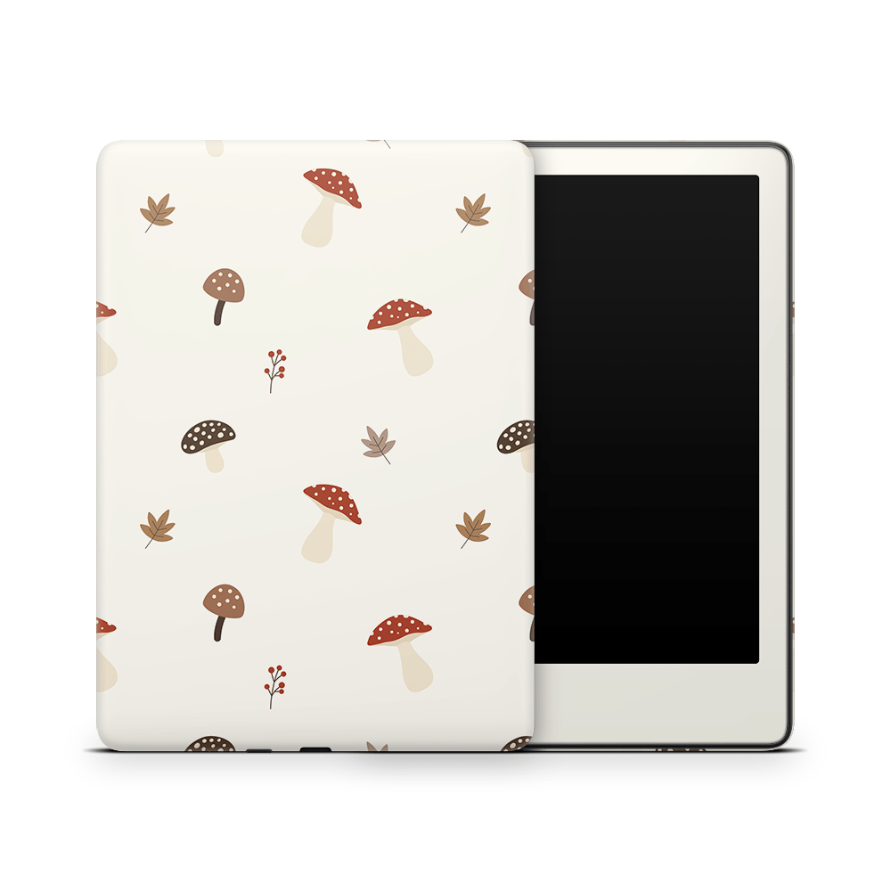 Autumn Mushies Amazon Kindle Decal Skins