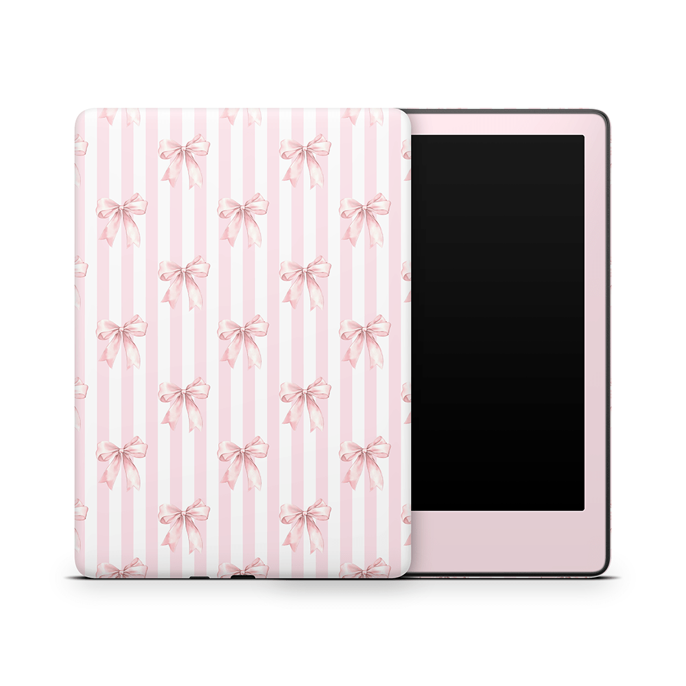 Blush Bows Amazon Kindle Decal Skins