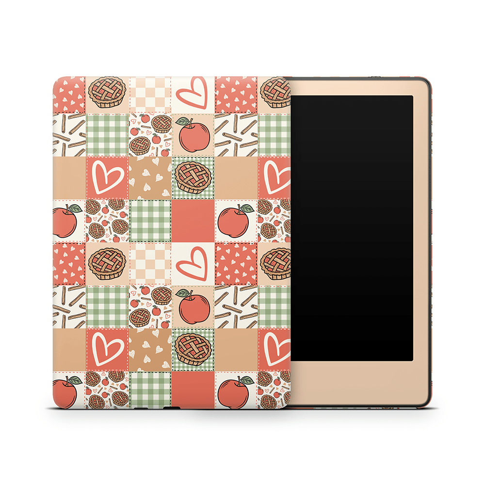 Cozy Pie Patchwork Amazon Kindle Decal Skins