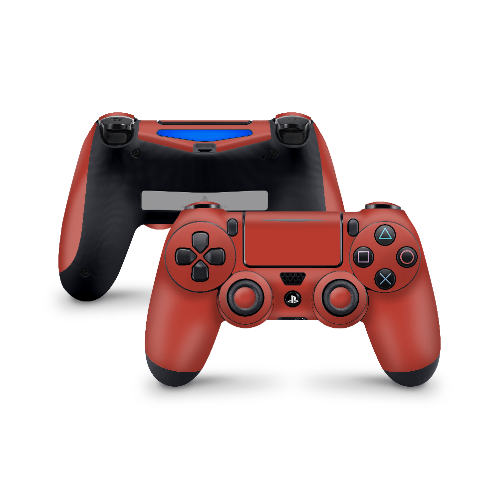 Cherry Red PS4 Dualshock Controller Decal Skin