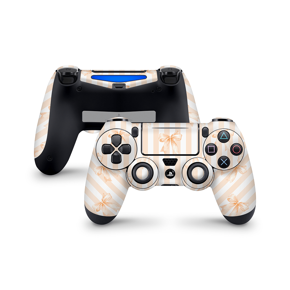 Apricot Bows PS4 DualShock Controller Decal Skin