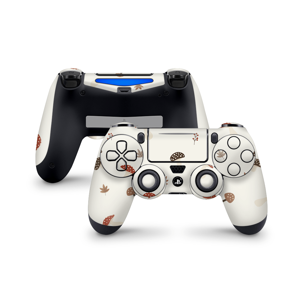 Autumn Mushies PS4 DualShock Controller Decal Skin
