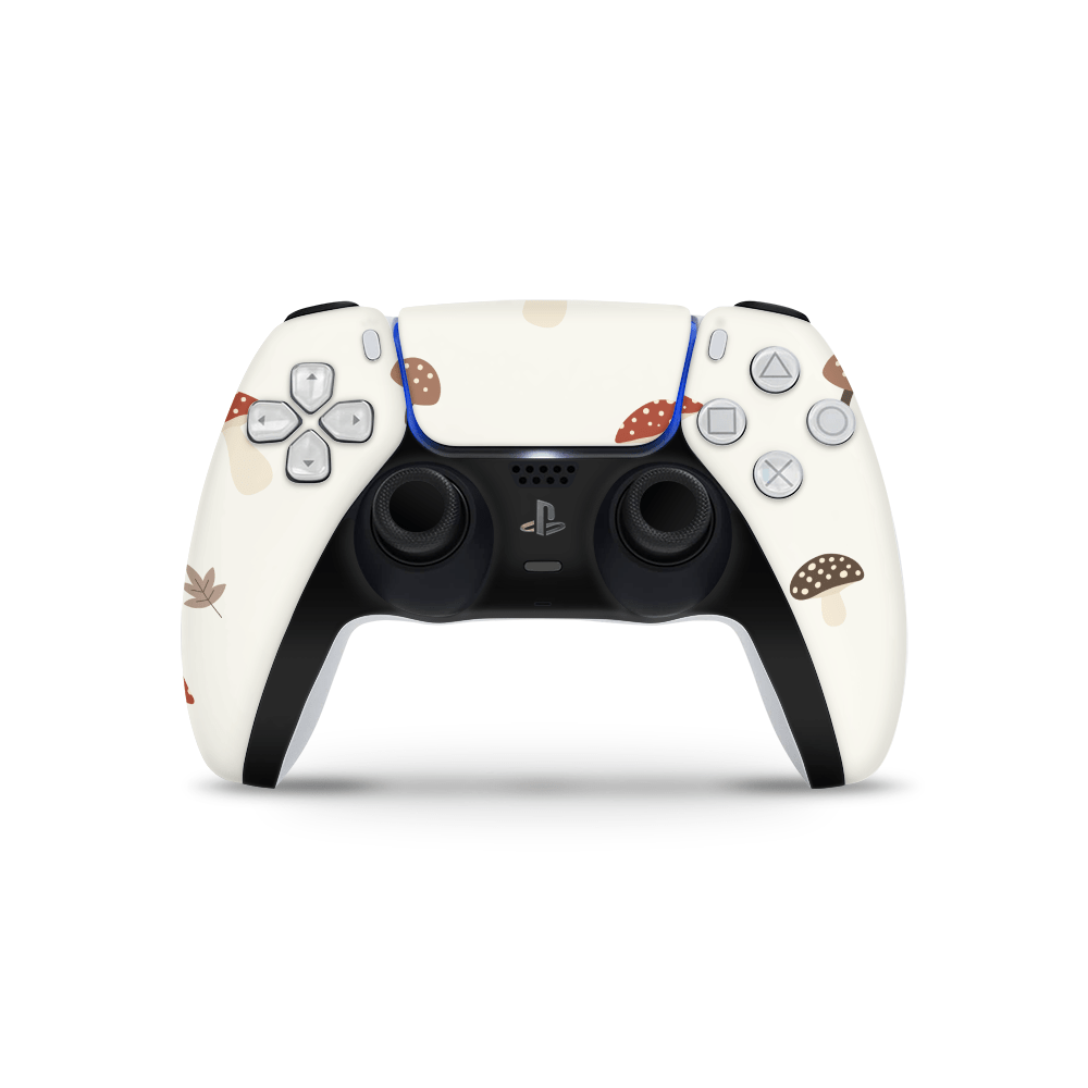 Autumn Mushies PS5 Controller Decal Skin