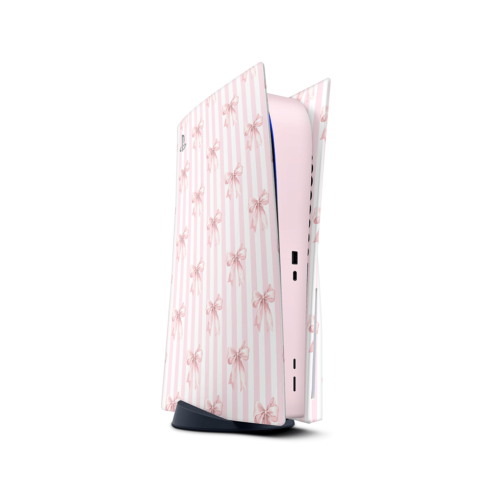 Blush Bows PS5 Decal Skins