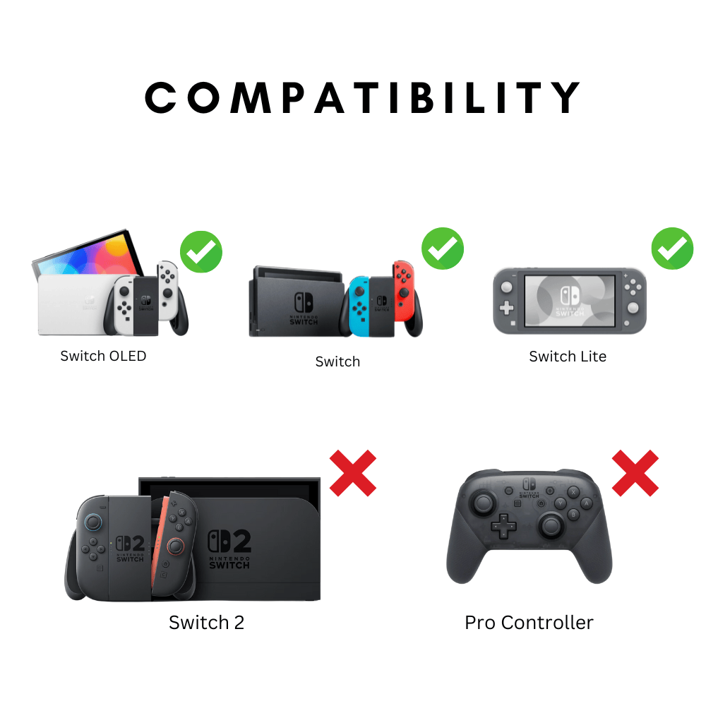 (Limited Time) Cozy Holidays Nintendo Switch Thumb Grips (NOT Compatible w/ Switch 2)