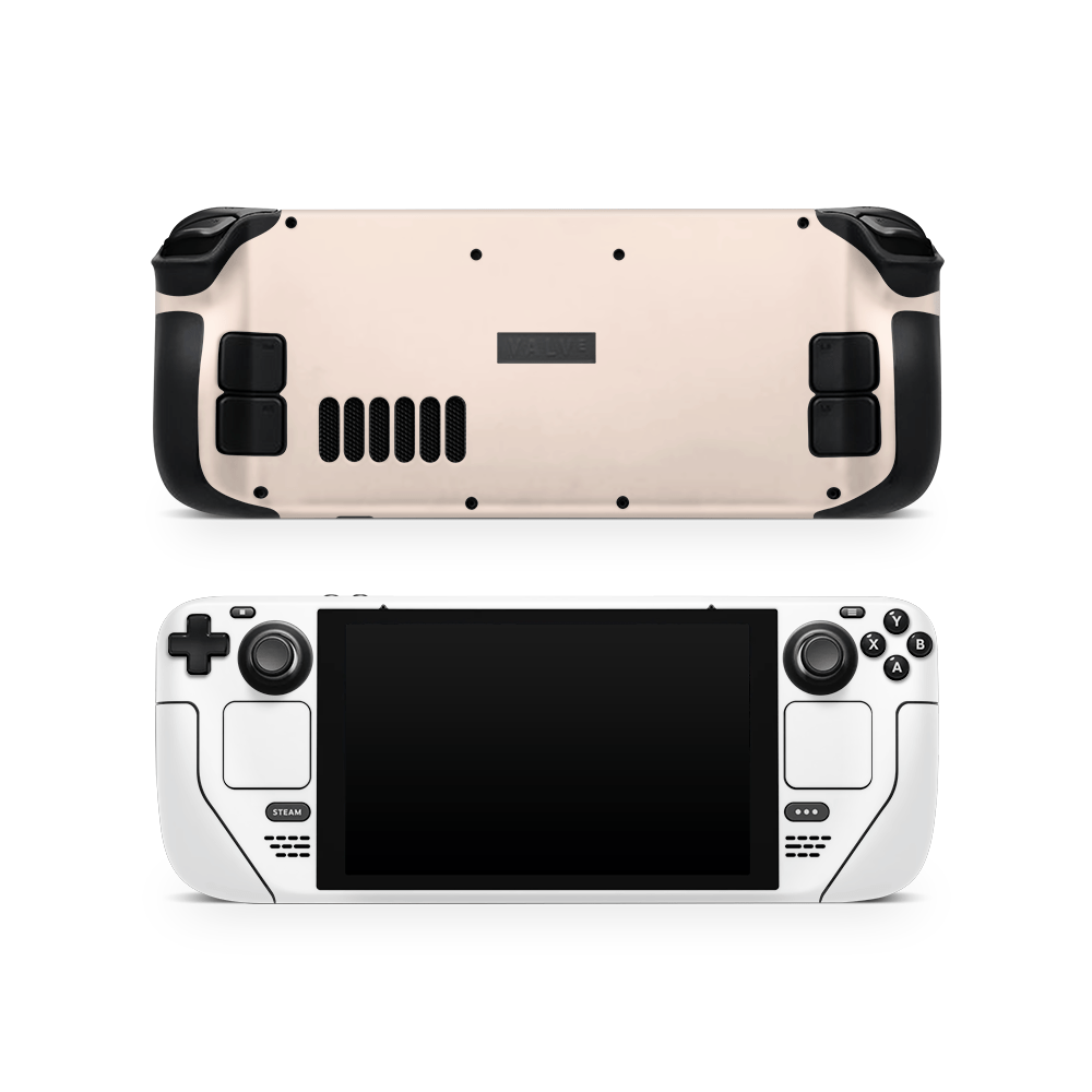 Creme Beige Steam Deck LCD / OLED Decal Skin