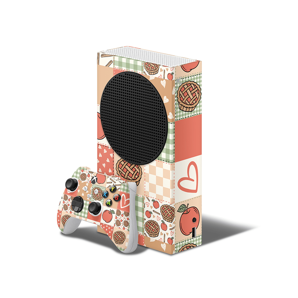 Cozy Pie Patchwork Xbox Series S Decal Skin