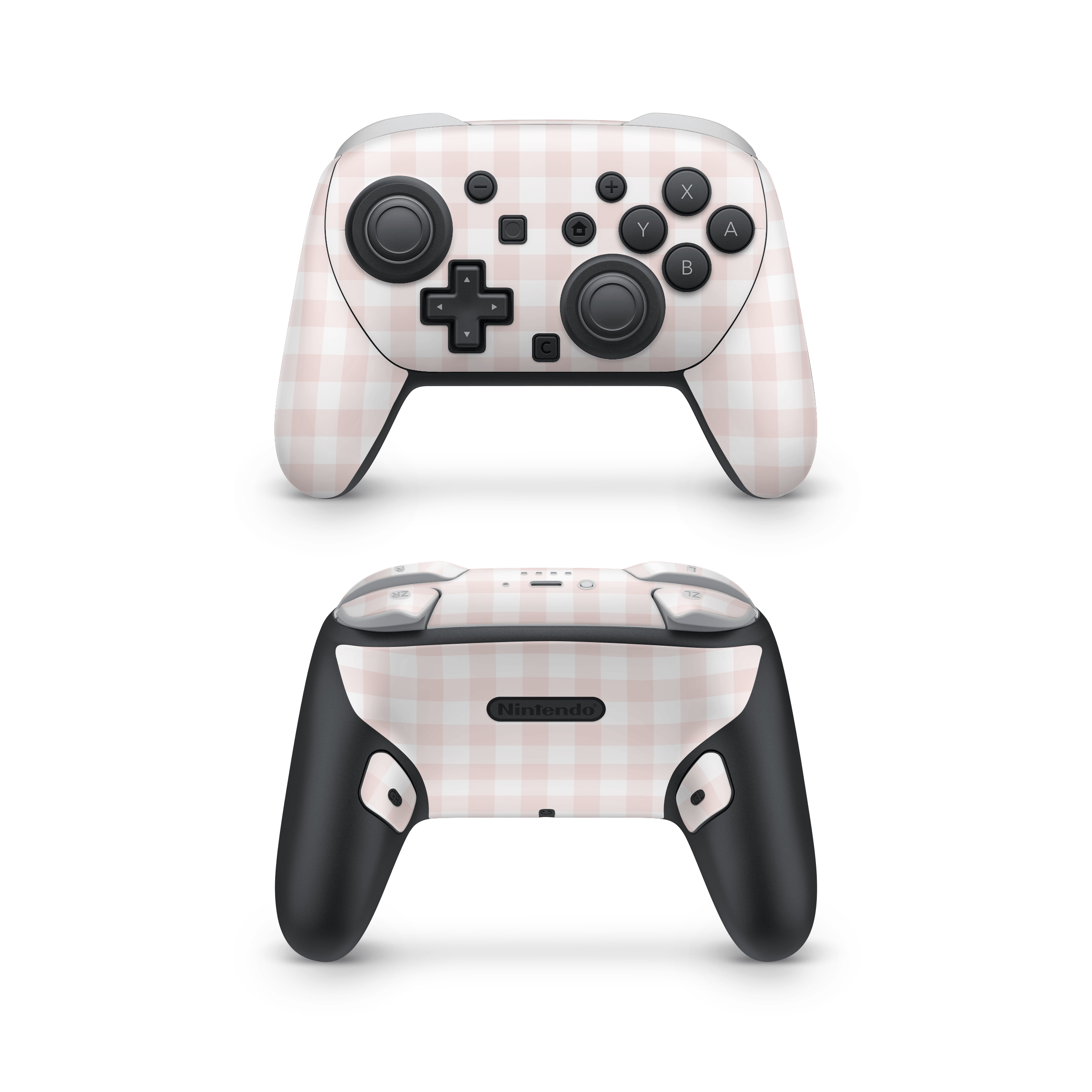 Apple Blossom Nintendo Switch Pro Controller Decal Skins