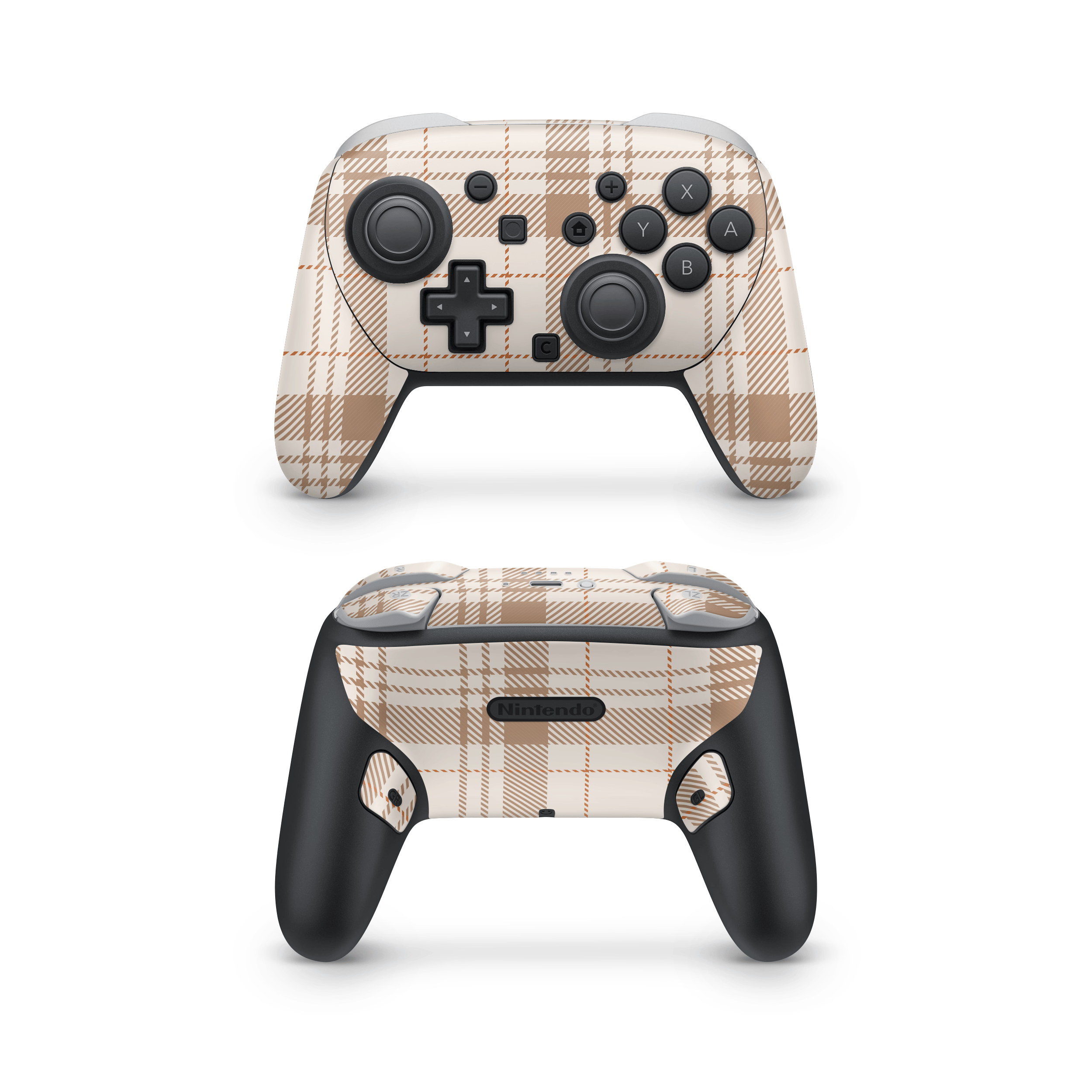 Cocoa Linens Nintendo Switch Pro Controller Decal Skins