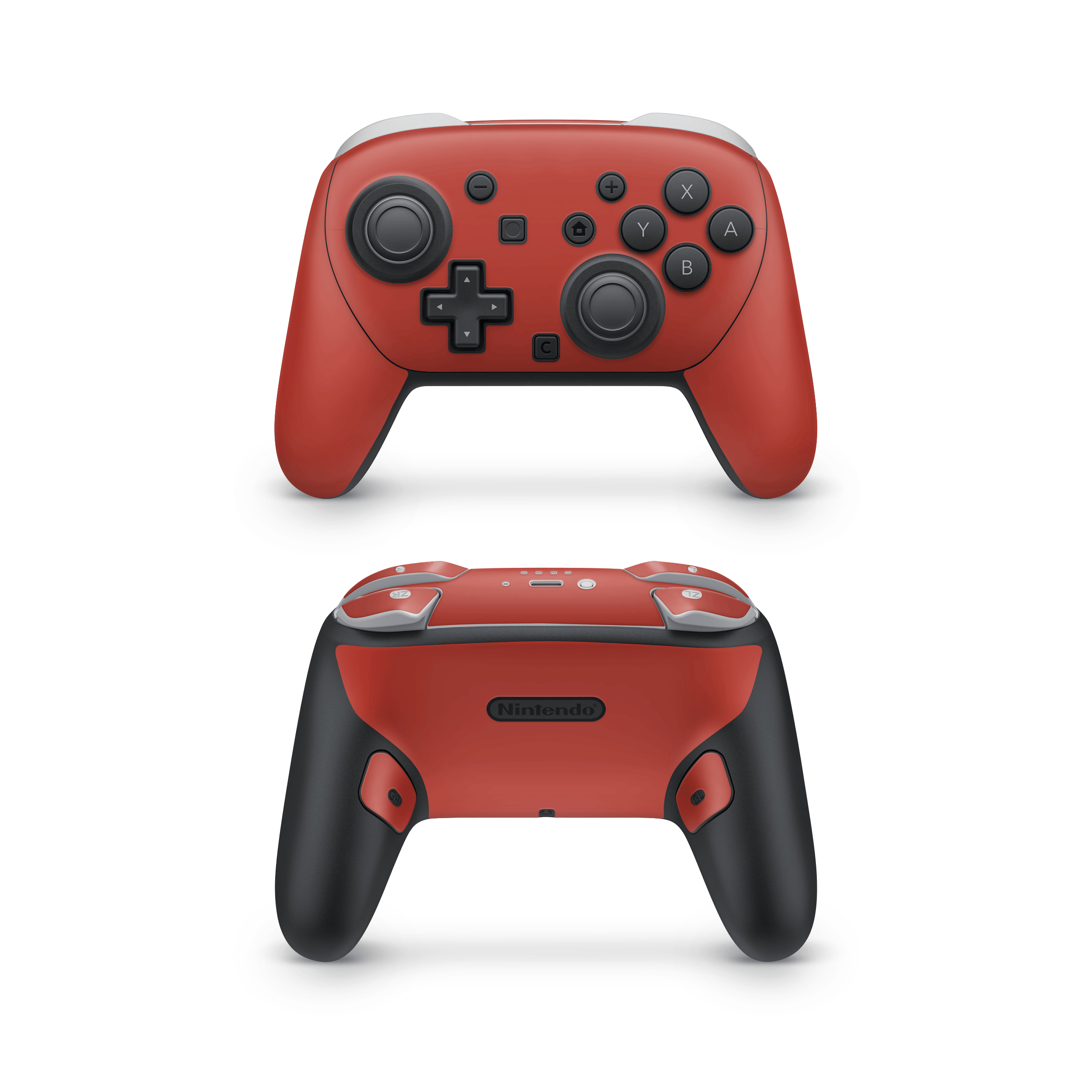 Cherry Red Nintendo Switch Pro Controller Decal Skins