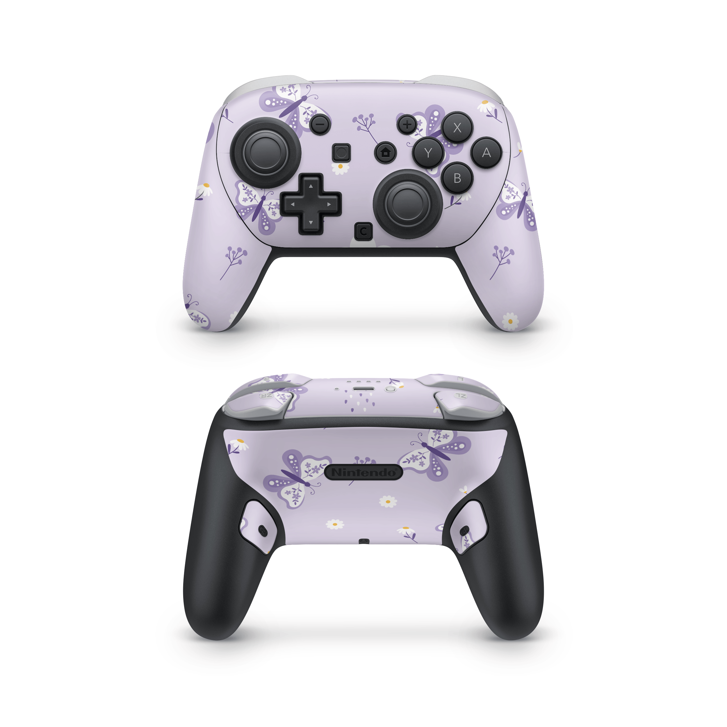 Butterfly Dreams Nintendo Switch Pro Controller Decal Skins