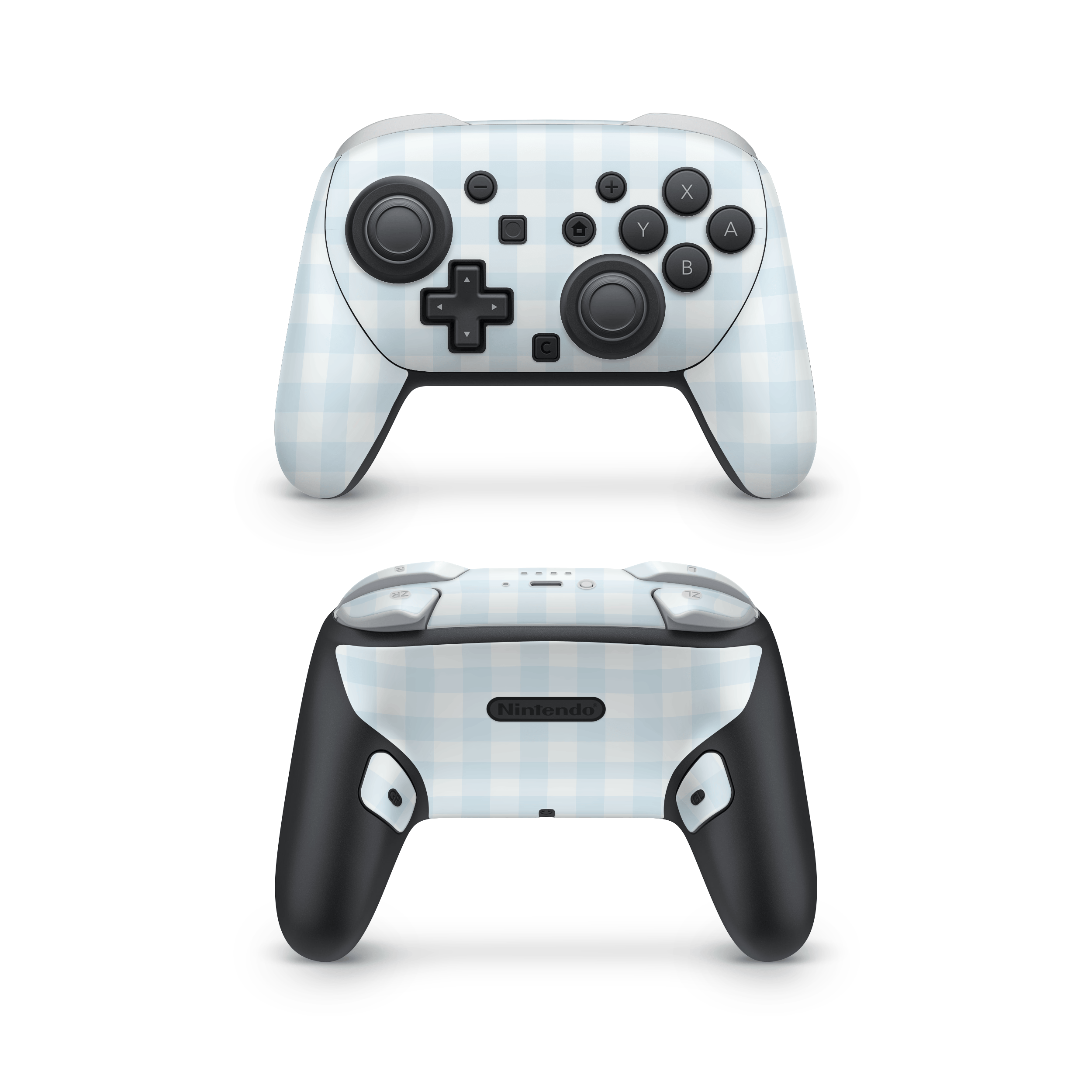 Calm Skies Nintendo Switch Pro Controller Decal Skins