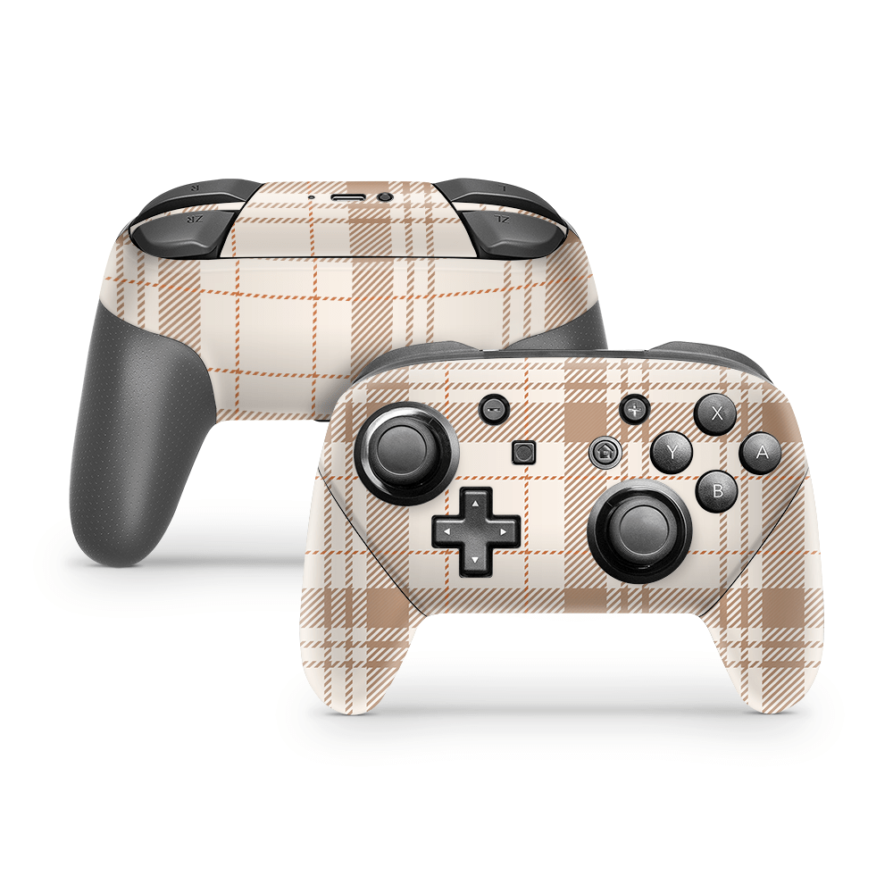 Cocoa Linens Nintendo Switch Pro Controller Decal Skins