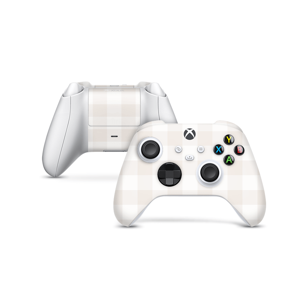 Beige Linen Xbox Series X Decal Skin