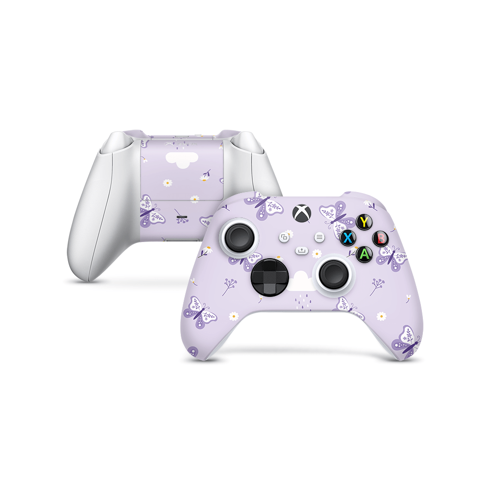 Butterfly Dreams Xbox Series Controller Decal Skin