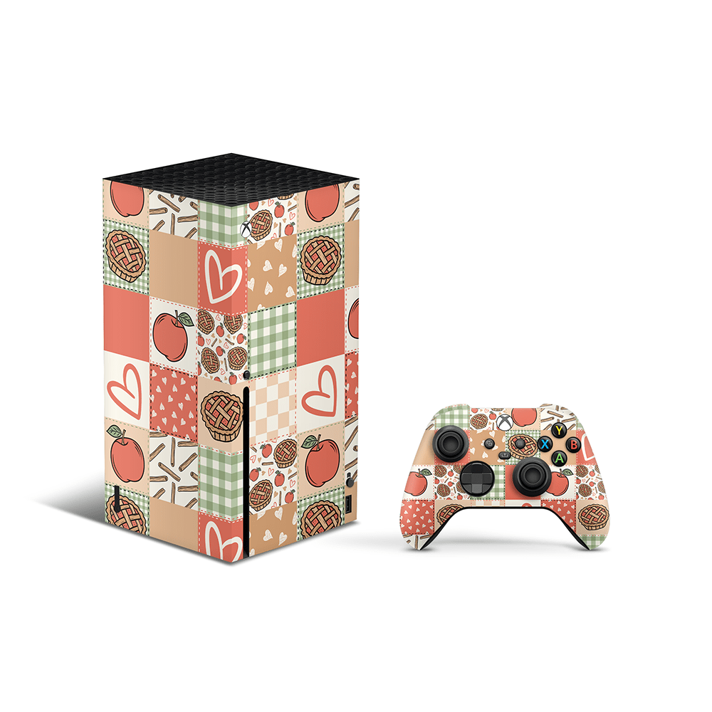 Cozy Pie Patchwork Xbox Series X Decal Skin